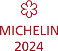 Logotipo de estrella michelin 2024
